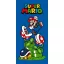 Super Mario Piranha Plants fürdőlepedő, strand törölköző 70x140 cm (Fast Dry)