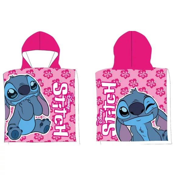 Disney Lilo és Stitch, A csillagkutya Pink Wink strand törölköző poncsó 50x100 cm (Fast Dry) Disney Lilo és Stitch, A csillagkutya Pink Wink strand törölköző poncsó 50x100 cm (Fast Dry)