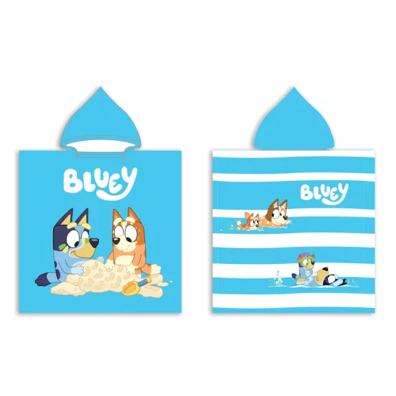 Bluey Sandy Fun strand törölköző poncsó 50x100 cm (Fast Dry) Bluey Sandy Fun strand törölköző poncsó 50x100 cm (Fast Dry)