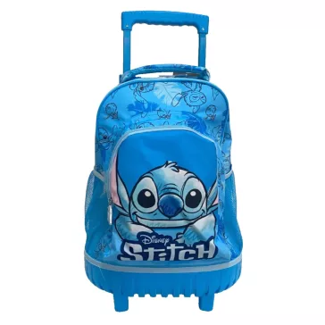   Disney Lilo és Stitch, A csillagkutya Smile prémium gurulós iskolatáska, táska 44 cm