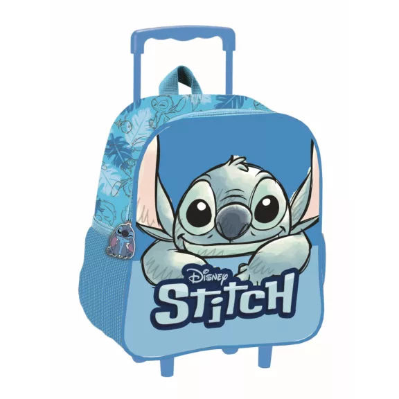 Disney Lilo és Stitch, A csillagkutya Smile gurulós ovis 3D hátizsák, táska 32 cm Disney Lilo és Stitch, A csillagkutya Smile gurulós ovis 3D hátizsák, táska 32 cm