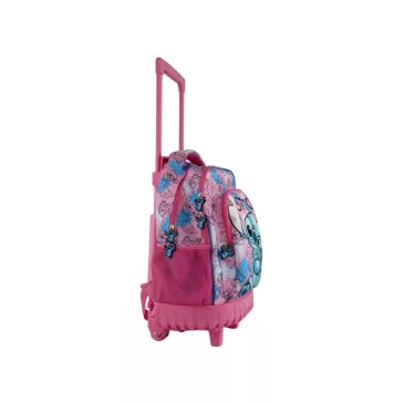   Disney Lilo és Stitch, A csillagkutya Doll prémium gurulós iskolatáska, táska 44 cm