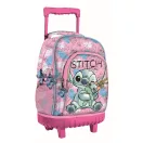 Disney Lilo és Stitch, A csillagkutya Doll prémium gurulós iskolatáska, táska 44 cm