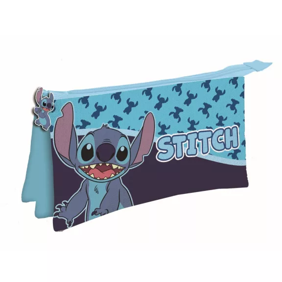 Disney Lilo és Stitch, A csillagkutya Abstract 3 rekeszes tolltartó 22 cm Disney Lilo és Stitch, A csillagkutya Abstract 3 rekeszes tolltartó 22 cm