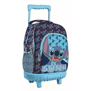   Disney Lilo és Stitch, A csillagkutya Abstract prémium gurulós iskolatáska, táska 44 cm