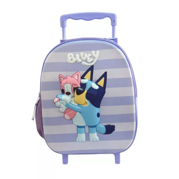 Bluey Puppy gurulós ovis 3D hátizsák, táska 32 cm Bluey Puppy gurulós ovis 3D hátizsák, táska 32 cm