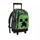 Minecraft Face prémium gurulós iskolatáska, táska 44 cm Minecraft Face prémium gurulós iskolatáska, táska 44 cm