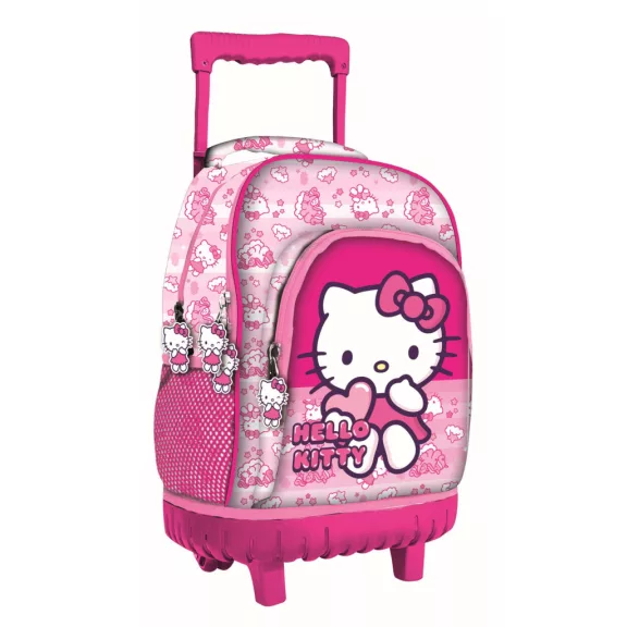 Hello Kitty Unicorn prémium gurulós iskolatáska, táska 44 cm Hello Kitty Unicorn prémium gurulós iskolatáska, táska 44 cm