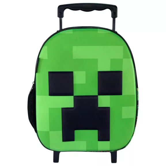 Minecraft Face gurulós ovis 3D hátizsák, táska 32 cm Minecraft Face gurulós ovis 3D hátizsák, táska 32 cm