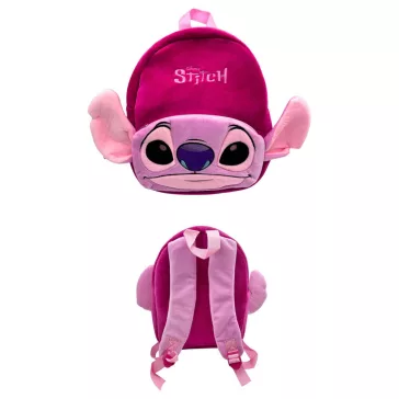   Disney Lilo és Stitch, A csillagkutya Angel 3D plüss hátizsák, táska 30 cm