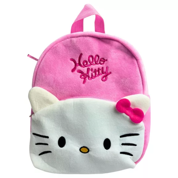 Hello Kitty Pink Bow 3D plüss hátizsák, táska 30 cm Hello Kitty Pink Bow 3D plüss hátizsák, táska 30 cm