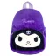 Hello Kitty Kuromi 3D plüss hátizsák, táska 30 cm