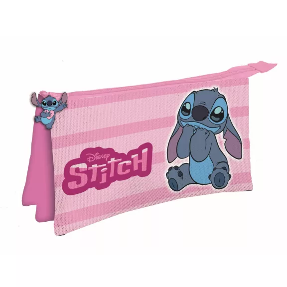Disney Lilo és Stitch, A csillagkutya Lovely 3 rekeszes tolltartó 22 cm Disney Lilo és Stitch, A csillagkutya Lovely 3 rekeszes tolltartó 22 cm