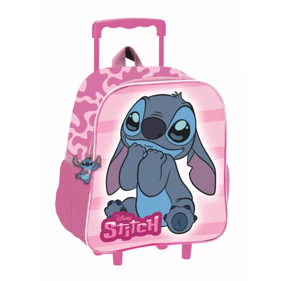 Disney Lilo és Stitch, A csillagkutya Lovely gurulós ovis 3D hátizsák, táska 32 cm Disney Lilo és Stitch, A csillagkutya Lovely gurulós ovis 3D hátizsák, táska 32 cm