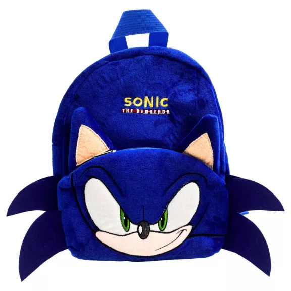 Sonic a sündisznó Blur 3D plüss hátizsák, táska 30 cm Sonic a sündisznó Blur 3D plüss hátizsák, táska 30 cm