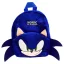 Sonic a sündisznó Blur 3D plüss hátizsák, táska 30 cm