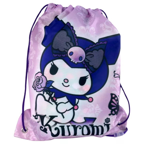 Hello Kitty Kuromi Purple uzsonnás táska 30 cm Hello Kitty Kuromi Purple uzsonnás táska 30 cm