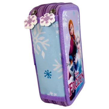   Disney Jégvarázs Winter Magic tolltartó töltött 3 emeletes Giotto