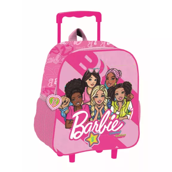 Barbie Dream Squad gurulós ovis 3D hátizsák, táska 32 cm Barbie Dream Squad gurulós ovis 3D hátizsák, táska 32 cm