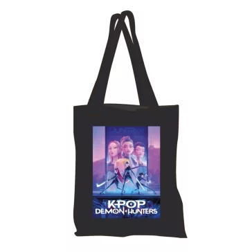   K-pop Démonvadászok Neon Warriors shopping bag, bevásárlótáska 41 cm