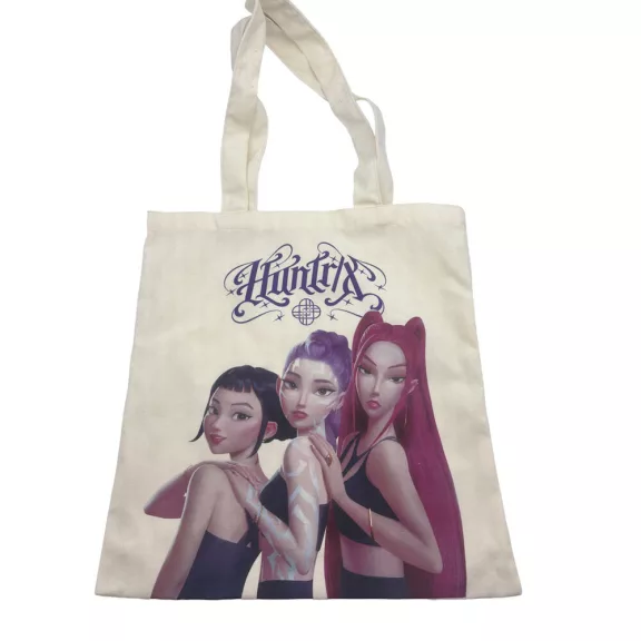 K-pop Démonvadászok Dream Team shopping bag, bevásárlótáska 41 cm K-pop Démonvadászok Dream Team shopping bag, bevásárlótáska 41 cm