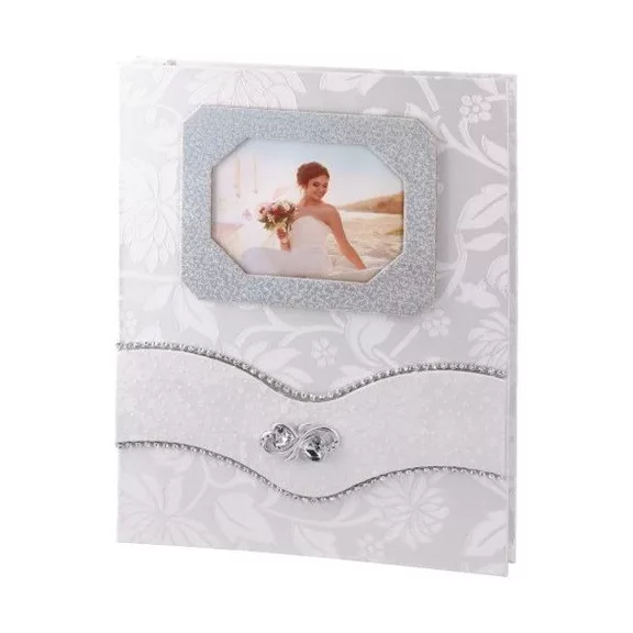 Fotóalbum Story wedding 13x18 cm 200 db-os gyöngyház fehér Fotóalbum Story wedding 13x18 cm 200 db-os gyöngyház fehér