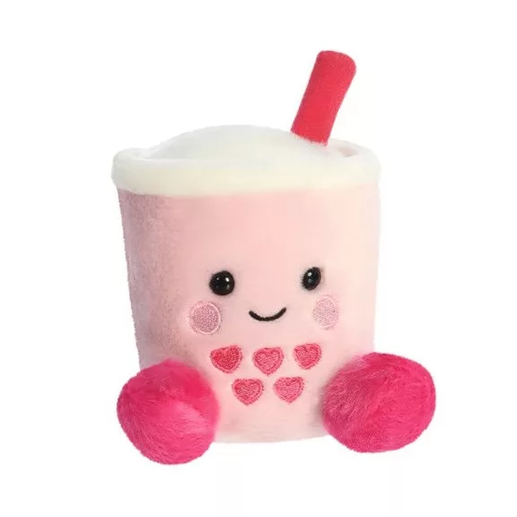 Játék plüss Aurora Palm Pals bubble tea rózsaszín 13 cm Játék plüss Aurora Palm Pals bubble tea rózsaszín 13 cm