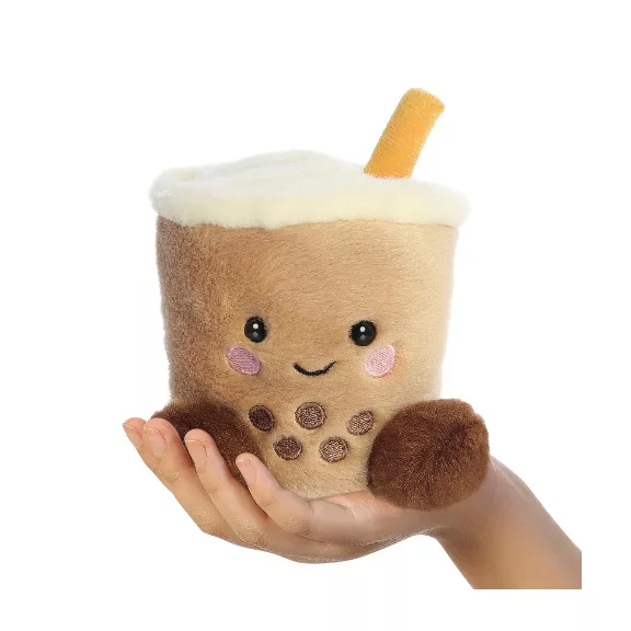 Játék plüss Aurora Palm Pals bubble tea barna 13 cm Játék plüss Aurora Palm Pals bubble tea barna 13 cm