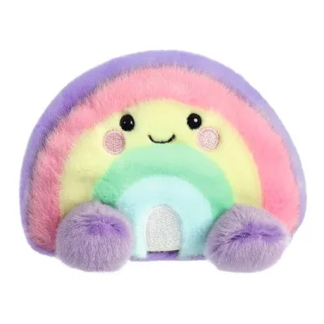 Játék plüss Aurora Palm Pals szivárvány 13 cm