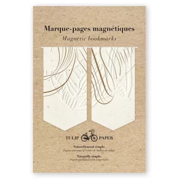   Mágneses könyvjelző Clairefontaine Tulip Paper, 10,5x15,5cm