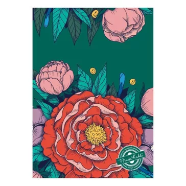   Készlet Clairefontaine Frida Kahlo, 8 db képeslap borítékkal