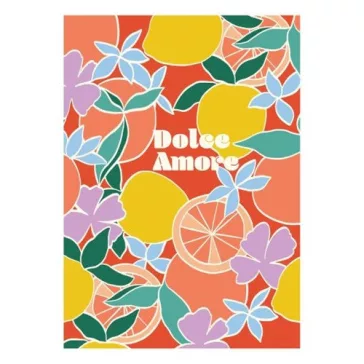   Készlet Clairefontaine Dolce Amore, 8 db képeslap borítékkal