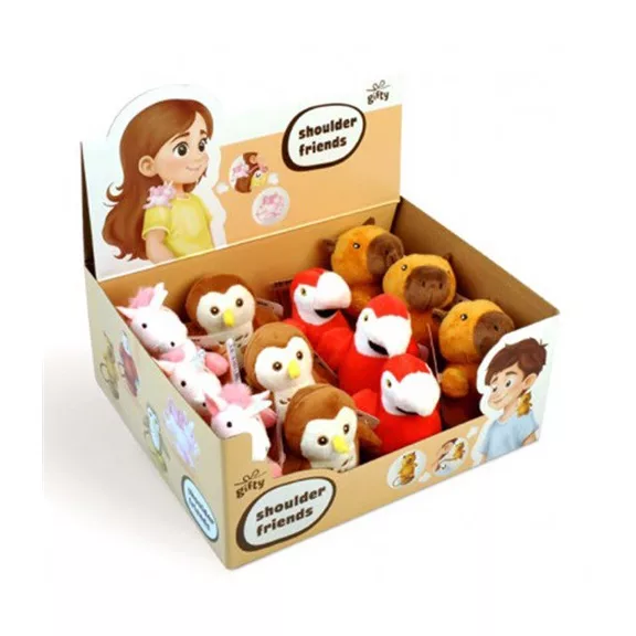 Display Játék plüss MFP Gifty Shoulder Friends Display Játék plüss MFP Gifty Shoulder Friends