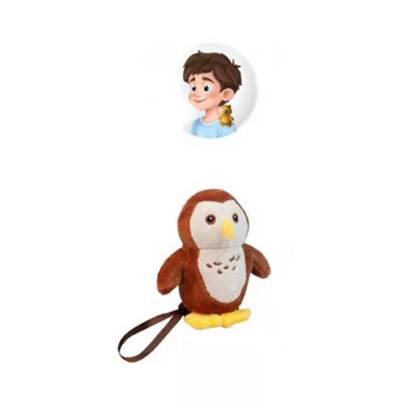 Játék plüss MFP Gifty Shoulder Friends bagoly Játék plüss MFP Gifty Shoulder Friends bagoly