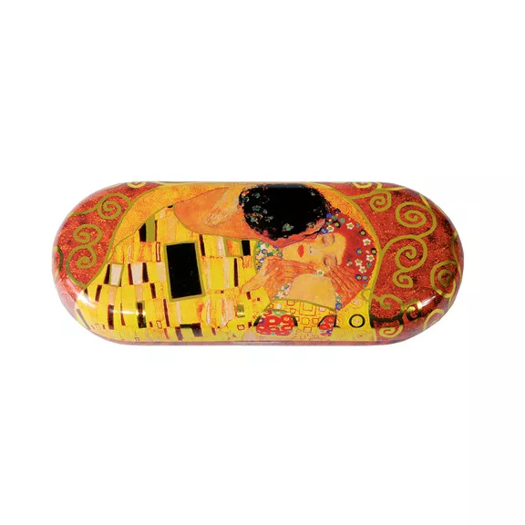 Szemüvegtok Fridolin Gustav Klimt 'A csók' fém Szemüvegtok Fridolin Gustav Klimt 'A csók' fém