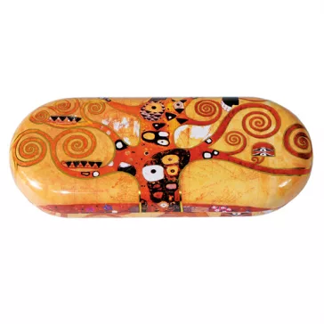   Szemüvegtok Fridolin Gustav Klimt 'Az élet fája' fém