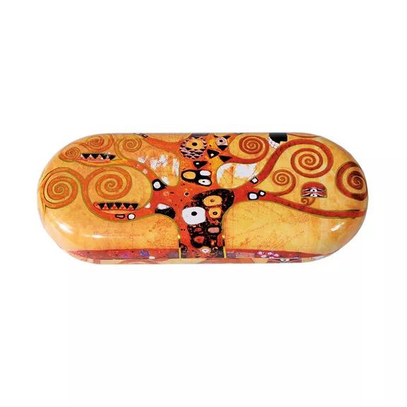 Szemüvegtok Fridolin Gustav Klimt 'Az élet fája' fém Szemüvegtok Fridolin Gustav Klimt 'Az élet fája' fém