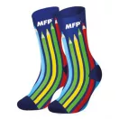 Zokni MFP Gifty kék ceruzás 42-45 méret Zokni MFP Gifty kék ceruzás 42-45 méret