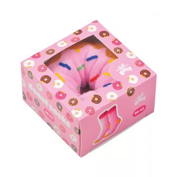 Zokni MFP Gifty rózsaszín fánk 31-35 méret gyerek Zokni MFP Gifty rózsaszín fánk 31-35 méret gyerek