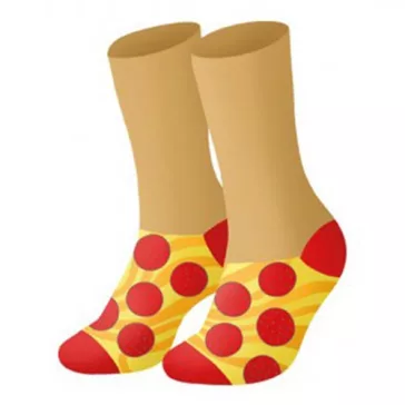 Zokni MFP Gifty pizza 43-45 méret