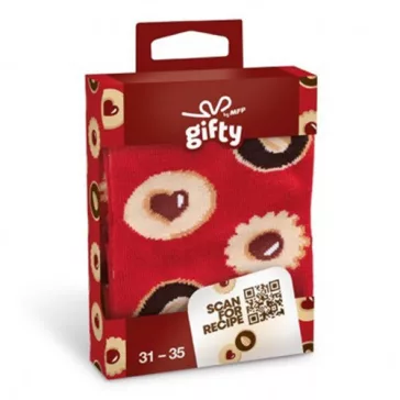 Zokni MFP Gifty karácsonyi linzer 31-35 méret gyerek