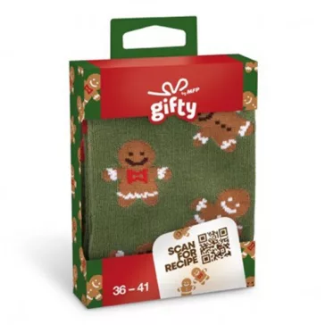 Zokni MFP Gifty karácsonyi mézeskalács 36-41 méret