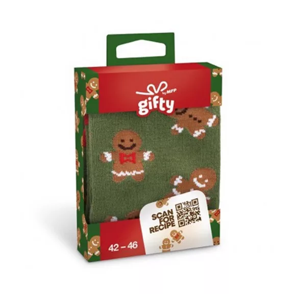 Zokni MFP Gifty karácsonyi mézeskalács 42-46 méret Zokni MFP Gifty karácsonyi mézeskalács 42-46 méret