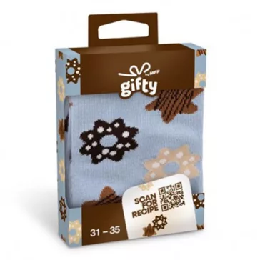 Zokni MFP Gifty karácsonyi süti 31-35 méret gyerek