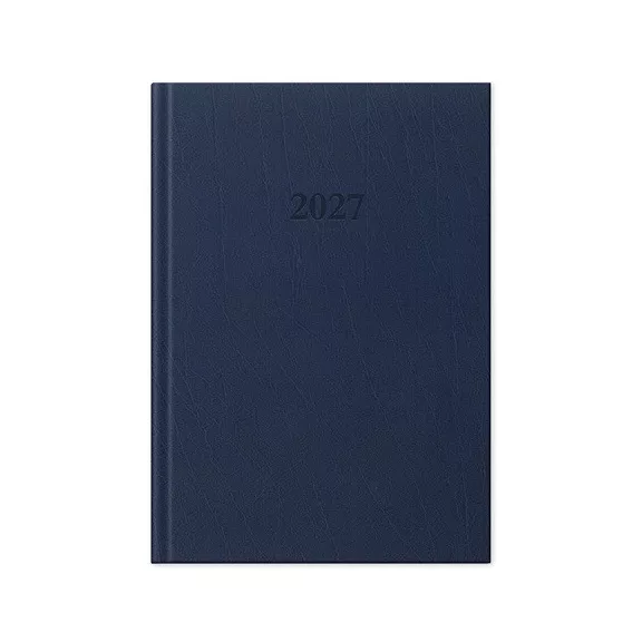 Határidőnapló Period Standard A/5 napi kék műbőr 2027 Határidőnapló Period Standard A/5 napi kék műbőr 2027