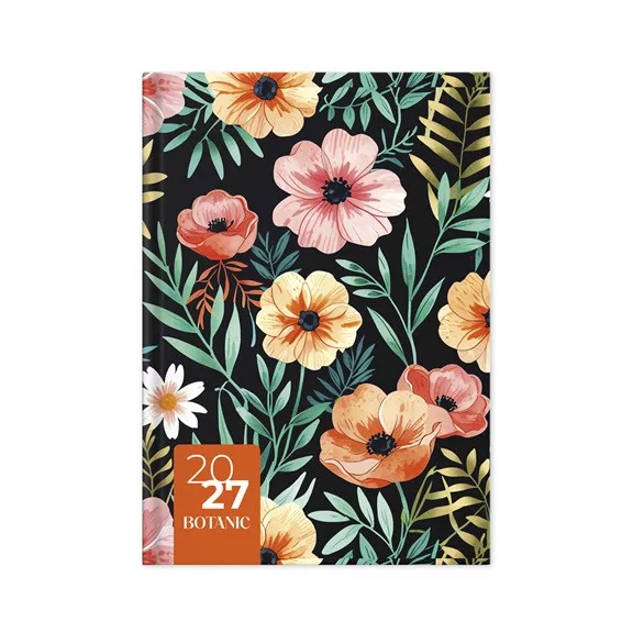 Határidőnapló Period Botanic A/5 napi Sunset papír 2027 Határidőnapló Period Botanic A/5 napi Sunset papír 2027