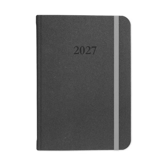 Határidőnapló Period Velour B/5 heti varrott Antracit 2027 Határidőnapló Period Velour B/5 heti varrott Antracit 2027