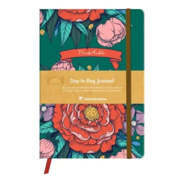   Határidőnapló öröknaptár Clairefontaine Frida Kahlo A/5 96 lapos, pontozott
