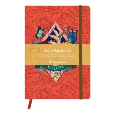   Határidőnapló öröknaptár Clairefontaine Frida Kahlo A/5 96 lapos, pontozott