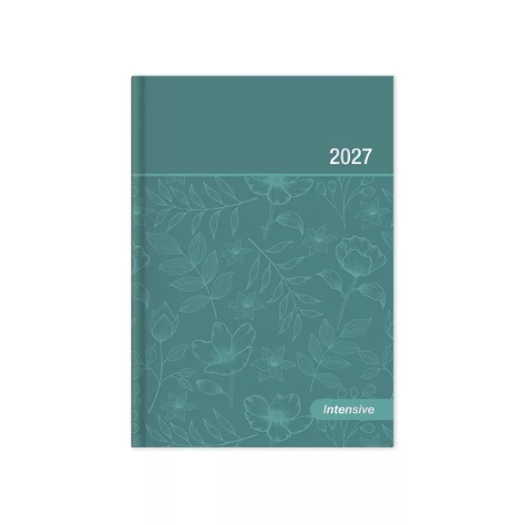 Határidőnapló Period Intensive B/6 heti zöld lakk papír 2027 Határidőnapló Period Intensive B/6 heti zöld lakk papír 2027